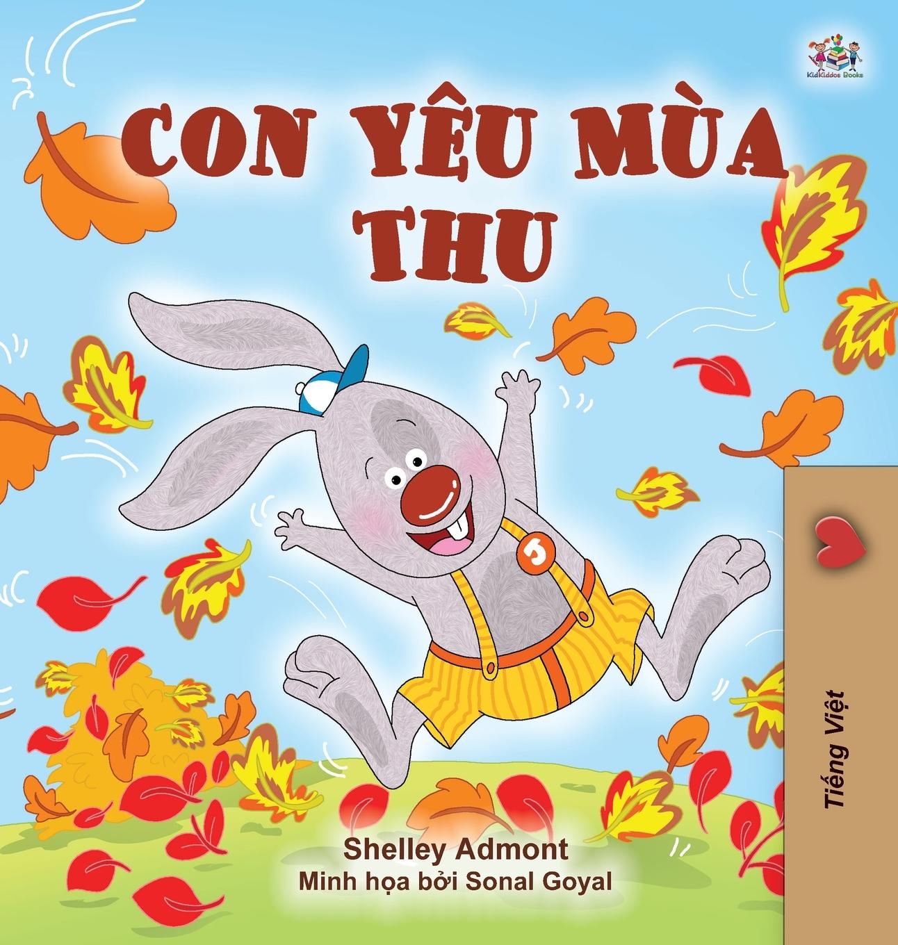 Könyv I Love Autumn (Vietnamese Book for Kids) Kidkiddos Books