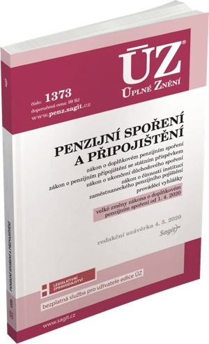Book ÚZ 1373 Penzijní spoření a připojištění 