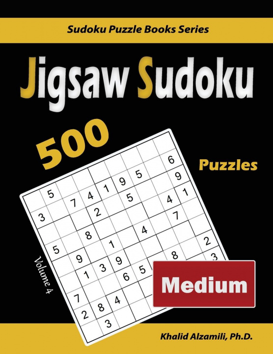 Книга Jigsaw Sudoku Khalid Alzamili