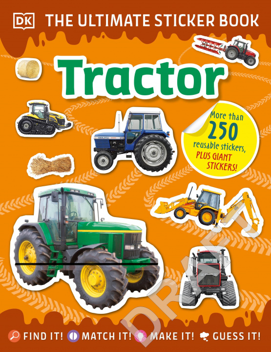 Carte The Ultimate Sticker Book Tractor 