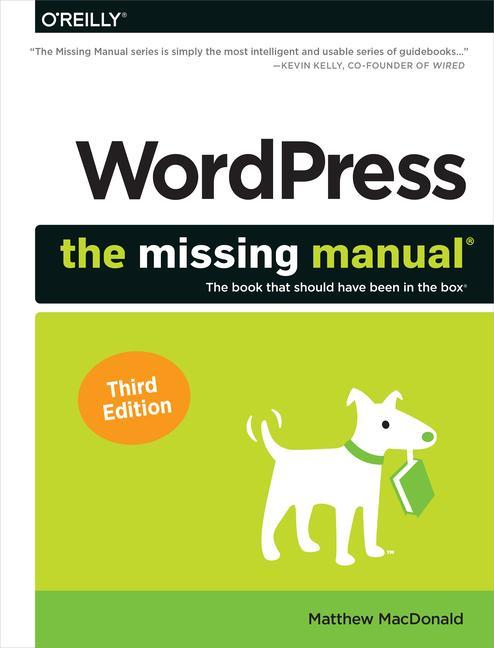 Book Wordpress: The Missing Manual Matthew Macdonald