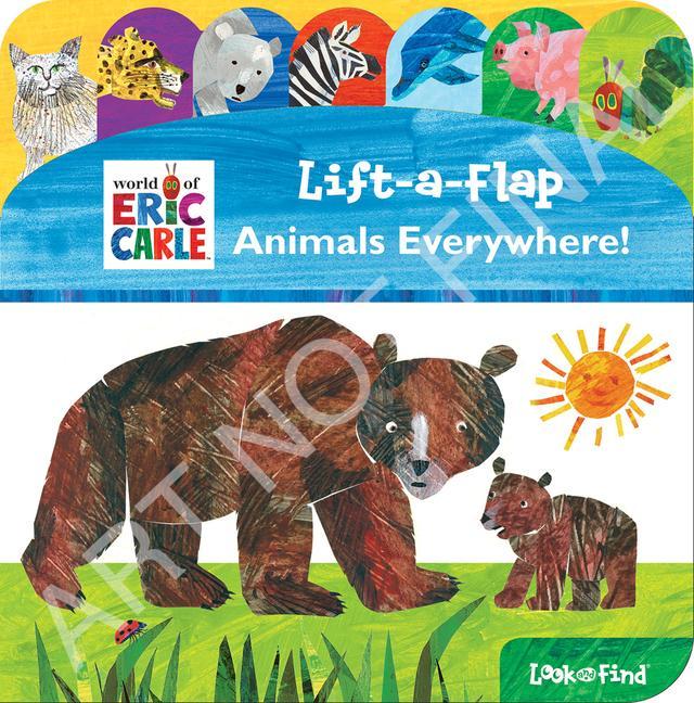 Kniha Eric Carle Lift a Flap Look & Find Board 