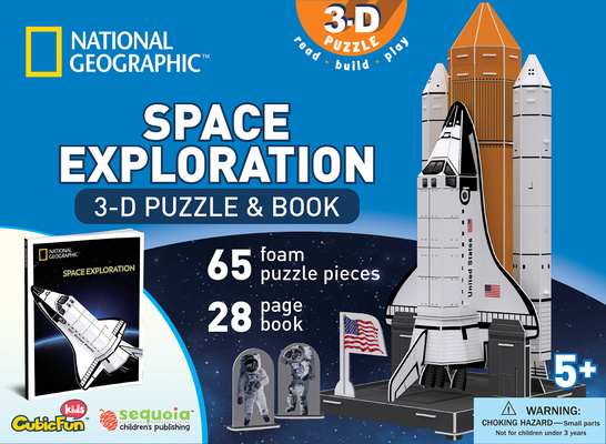 Könyv National Geographic Space Exploration: 3D Puzzle and Book 
