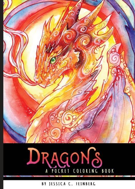 Carte Dragons Pocket Coloring Book 