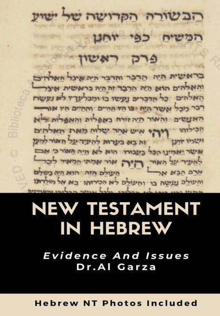 Kniha New Testament In Hebrew 