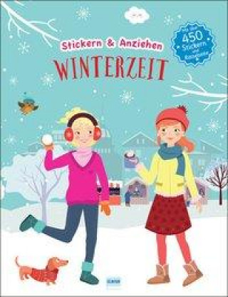 Buch Winterzeit (Anziehpuppen, Anziehpuppen-Sticker) Carolin Liepins