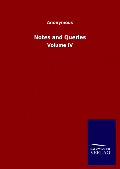 Buch Notes and Queries 