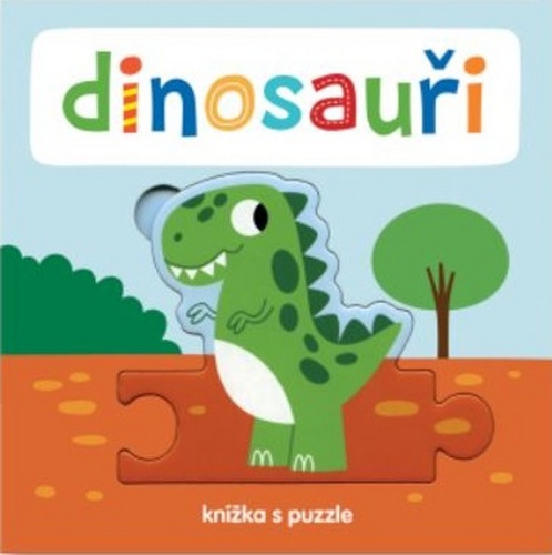 Book Dinosauři Knížka s puzzle Beatrice Tinarelli