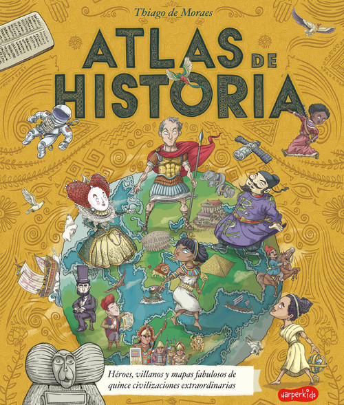 Carte HISTORY ATLAS SPANISH EDITION 