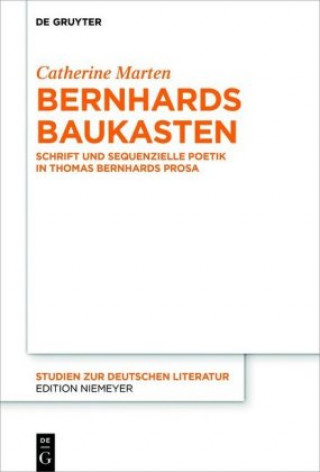 Buch Bernhards Baukasten Catherine Marten