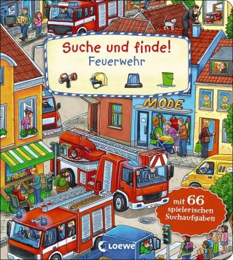 Kniha Suche und finde! - Feuerwehr 