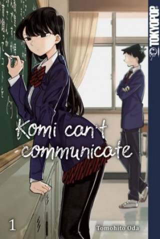 Kniha Komi can't communicate 01 