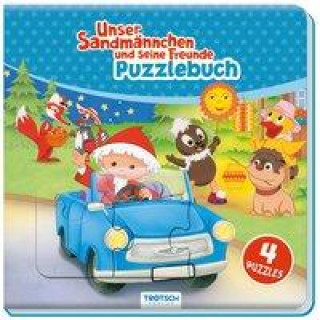 Kniha Trötsch Unser Sandmännchen Puzzlebuch mit 4 Puzzle Sandmann 