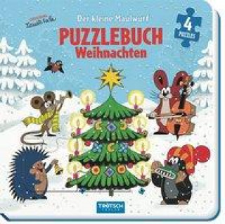 Könyv Trötsch Der kleine Maulwurf Puzzlebuch mit 4 Puzzle Weihnachten 