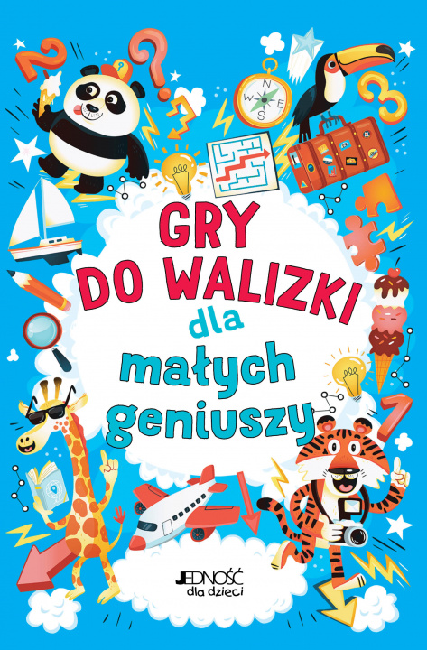 Kniha Gry do walizki dla małych geniuszy 