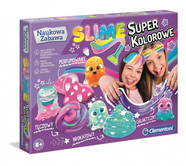 Kniha Super kolorowe Slime 