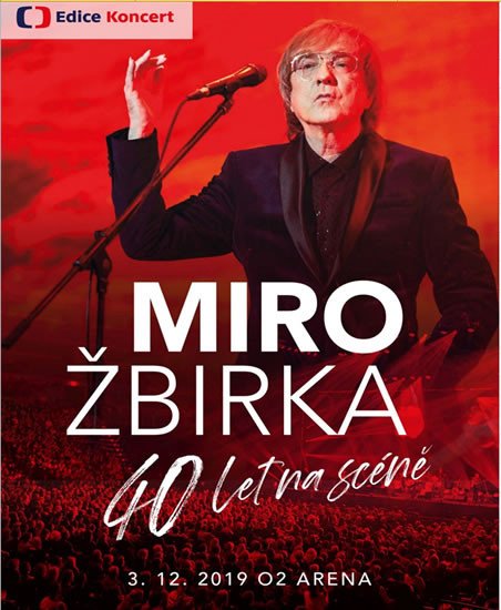 Video Miro Žbirka: 40 let na scéně DVD Miroslav Žbirka