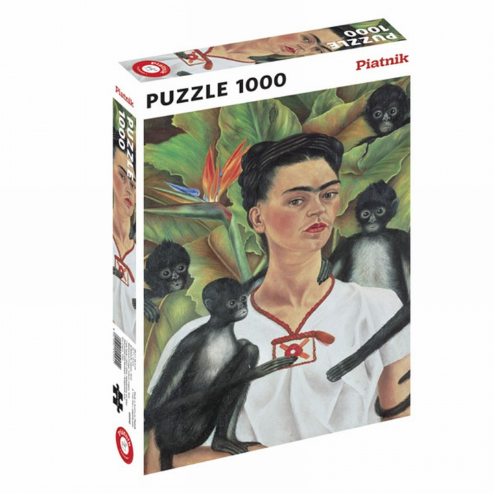 Joc / Jucărie Puzzle Frida Kahlo, Autoportrét 1000 dílků 