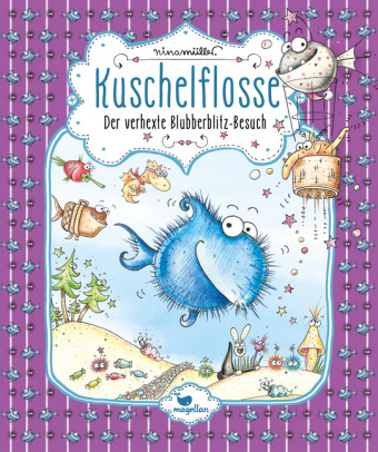 Kniha Kuschelflosse - Der verhexte Blubberblitz-Besuch Nina Müller