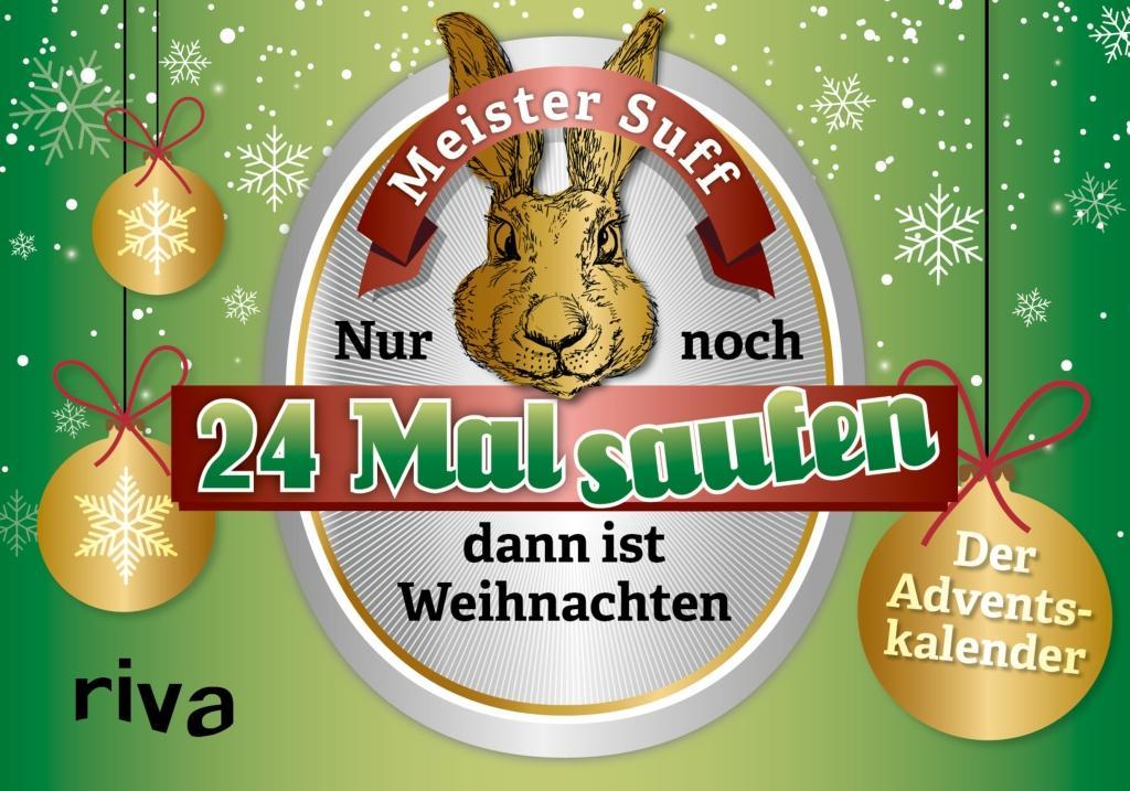 Calendario/Agenda Noch 24 Mal saufen, dann ist Weihnachten 