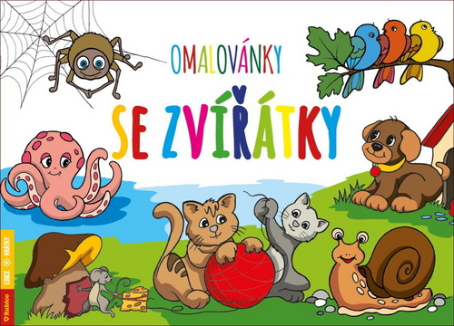 Stationery items Omalovánky se zvířátky Ivana Sýkorová