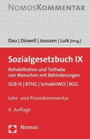 Carte Sozialgesetzbuch IX Franz Josef Düwell