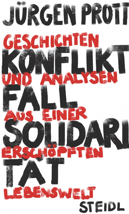 Knjiga Konfliktfall Solidarität Jürgen Prott