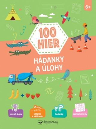 Książka 100 hier Hádanky a úlohy 