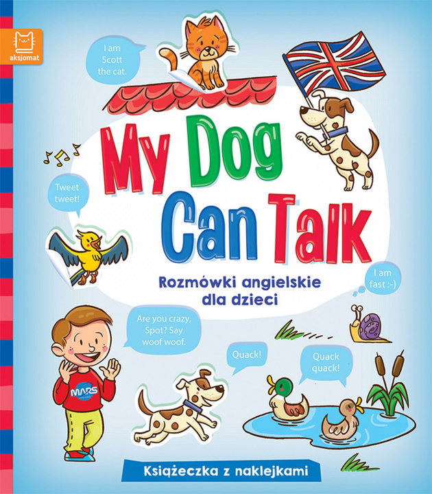 Book My Dog Can Talk Rozmówki angielskie dla dzieci 