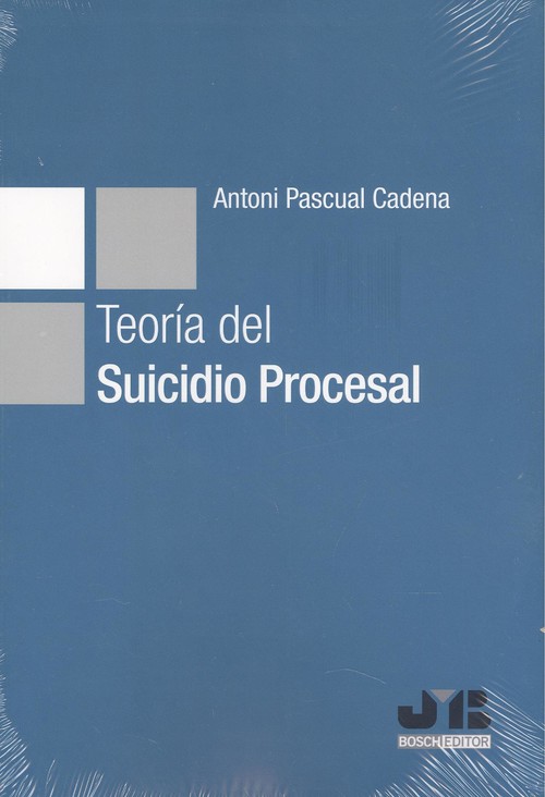 Аудио Teoría del suicidio procesal ANTONI PASCUAL CADENA