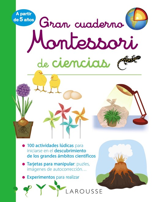 Audio Gran cuaderno Montessori de ciencias 