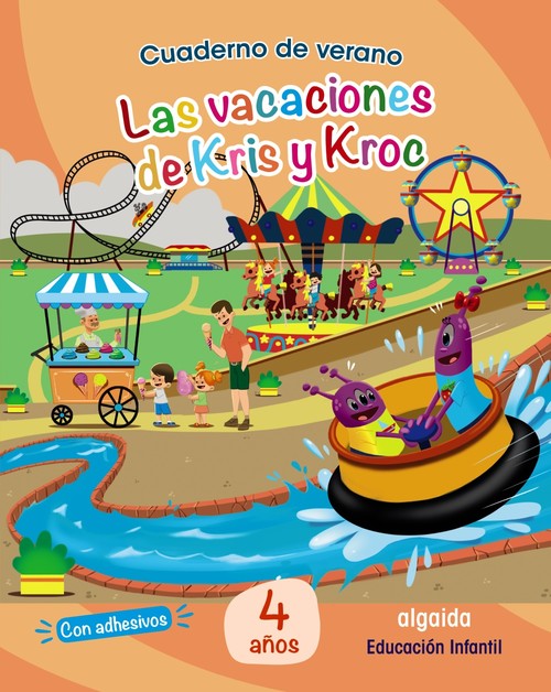 Kniha Cuaderno de Verano: Las vacaciones de Kris y Kroc. 4 años 