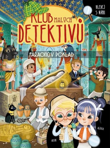 Könyv Klub malých detektivů Faraonův poklad 