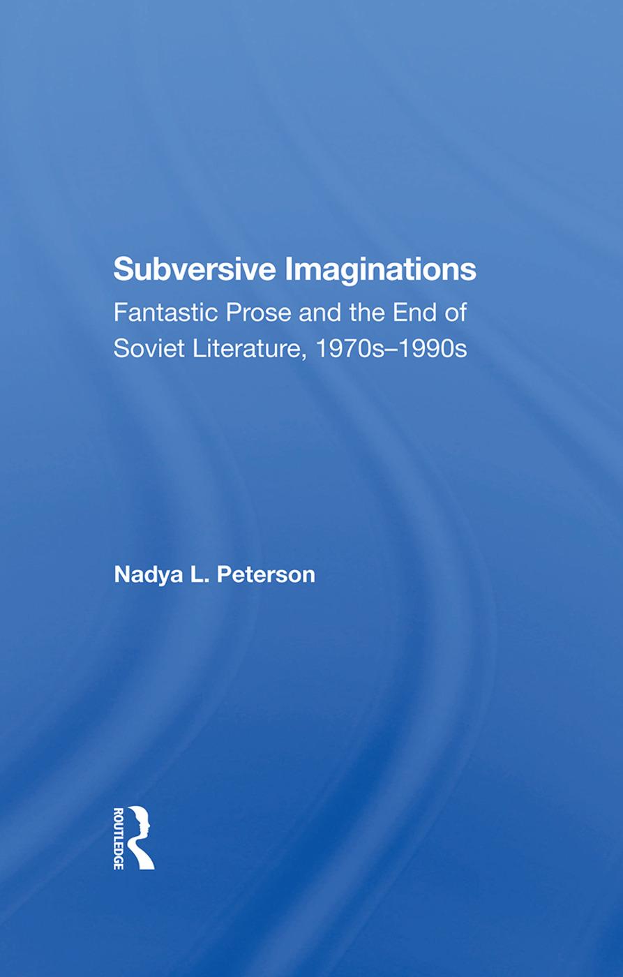 Libro Subversive Imaginations Nadya Peterson