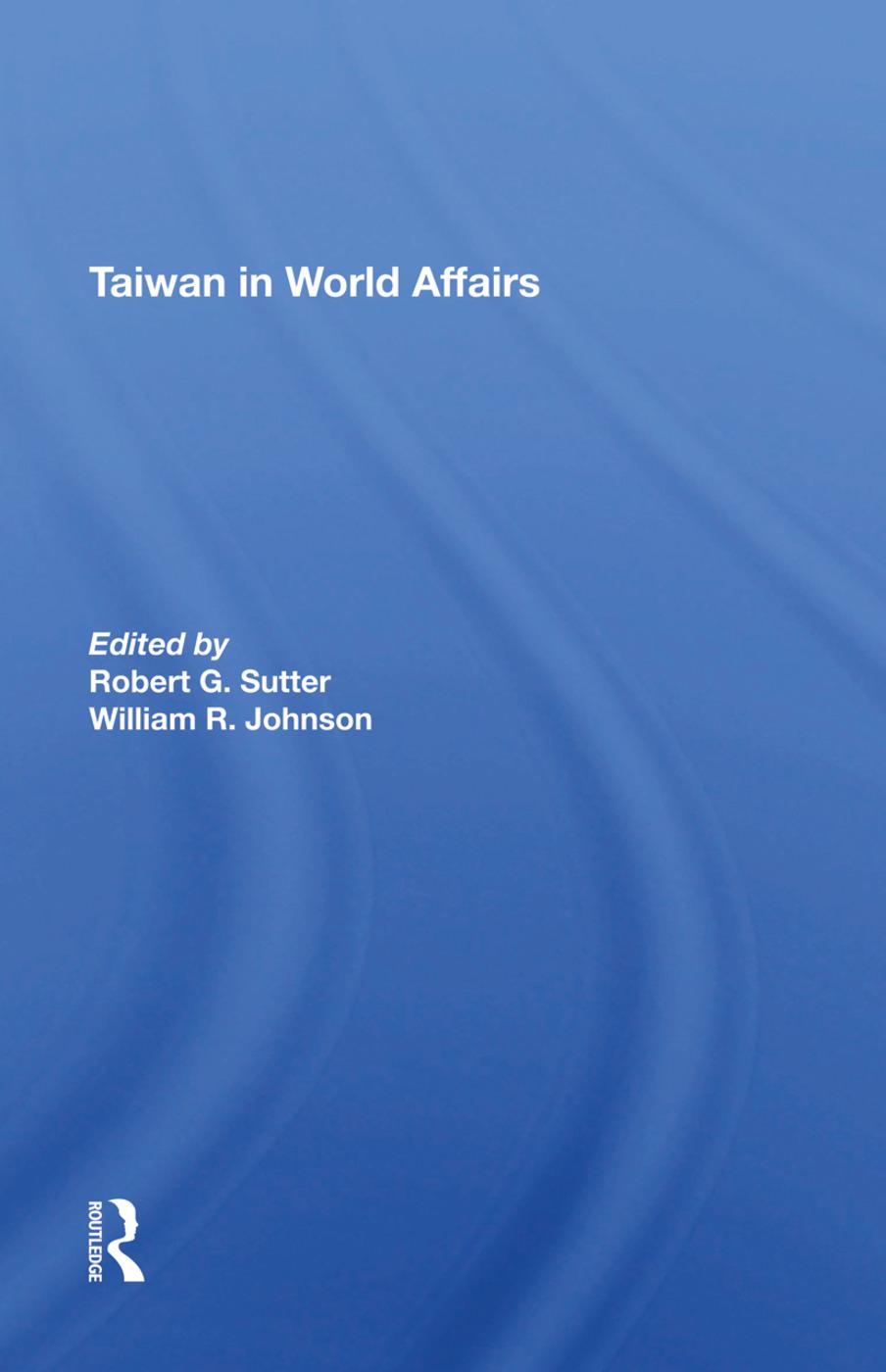 Libro Taiwan In World Affairs Robert G Sutter
