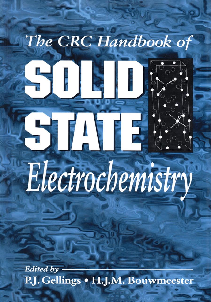 Kniha Handbook of Solid State Electrochemistry P. J. Gellings