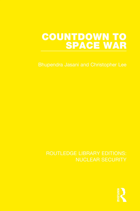 Book Countdown to Space War Bhupendra Jasani