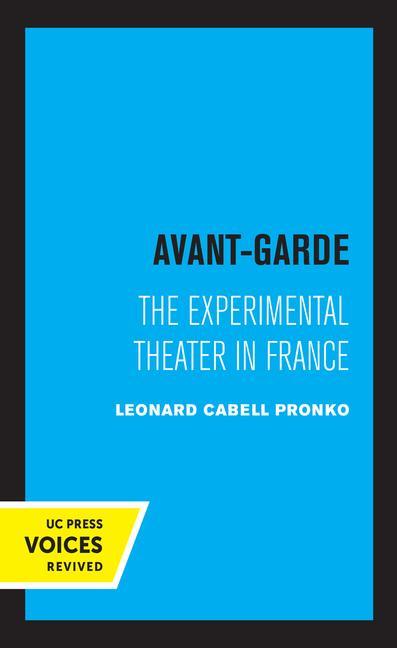 Kniha Avant-Garde Leonard C. Pronko