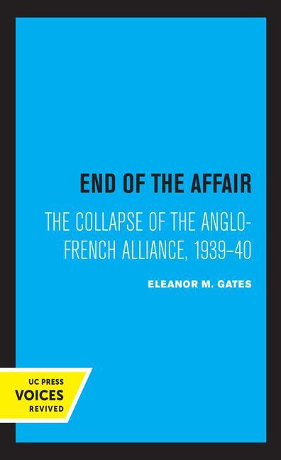 Könyv End of the Affair Eleanor M. Gates