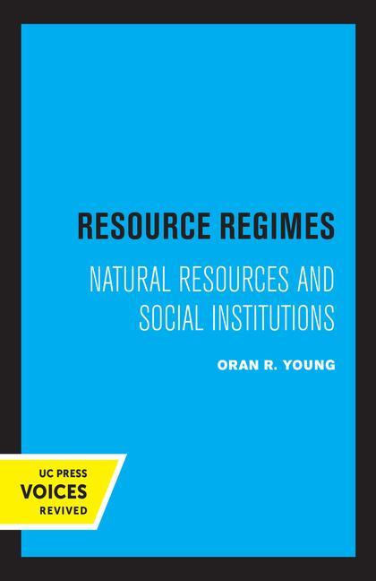 Βιβλίο Resource Regimes Oran R. Young