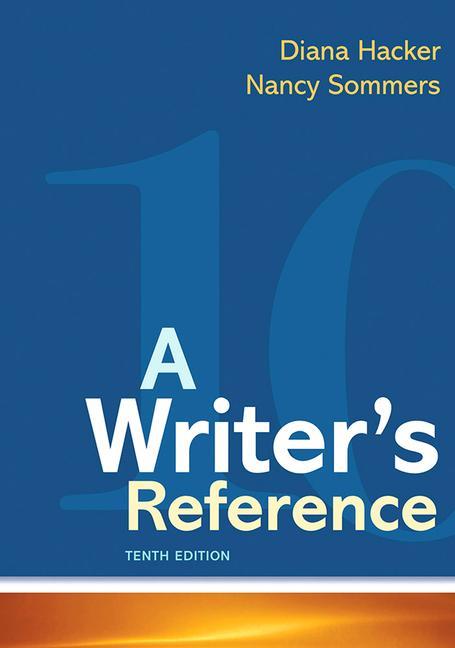 Carte A Writer's Reference Nancy Sommers