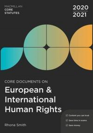 Kniha Core Documents on European and International Human Rights 2020-21 