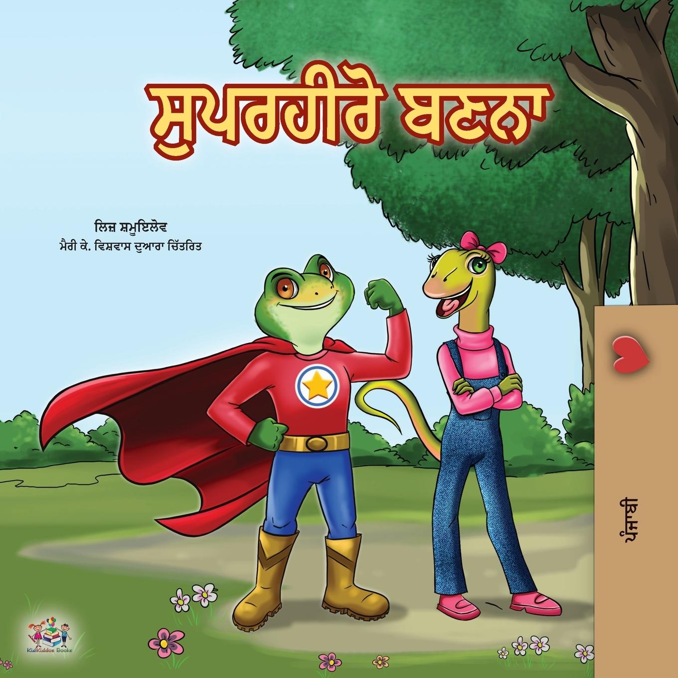 Kniha Being a Superhero (Punjabi Book for Kids -India) Kidkiddos Books