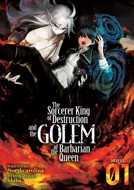 Book Sorcerer King of Destruction and the Golem of the Barbarian Queen (Light Novel) Vol. 1 Shiba
