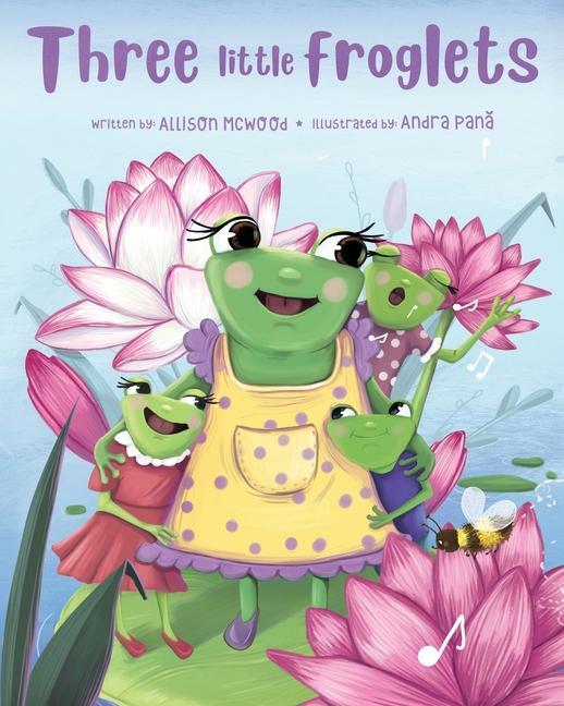 Knjiga Three little froglets Pan&