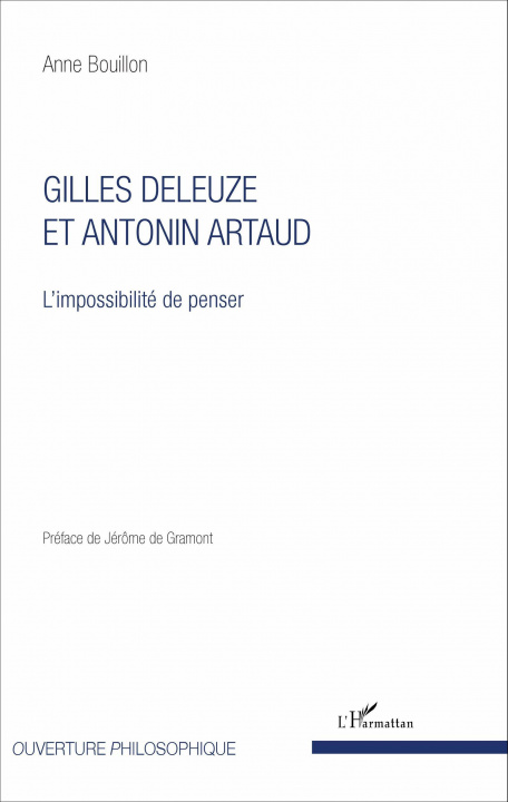 Книга Gilles Deleuze et Antonin Artaud 