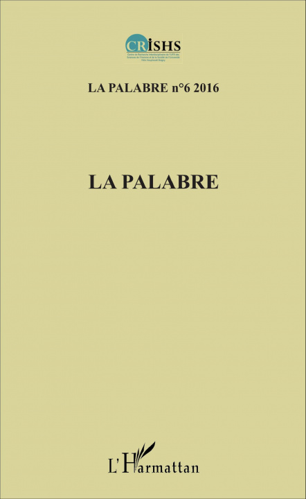 Knjiga La Palabre Ake