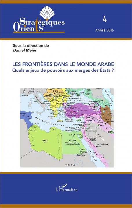 Carte Les fronti?res dans le monde arabe 