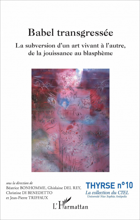 Knjiga Babel transgressée Ghislaine Del Rey