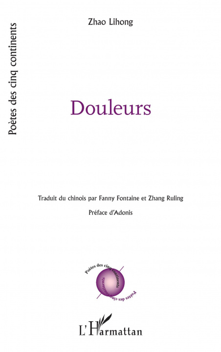 Book Douleurs Zhao